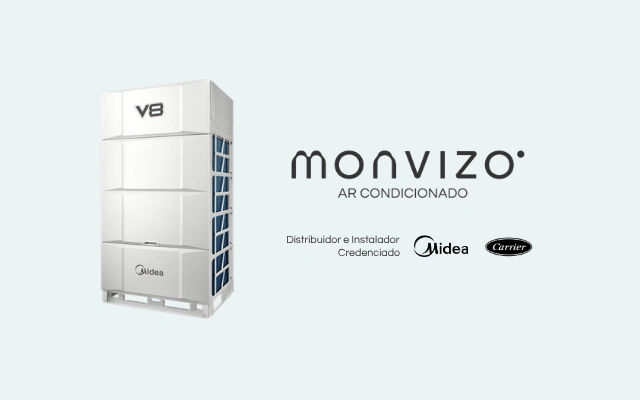 VRF Midea V8 e acessórios 1