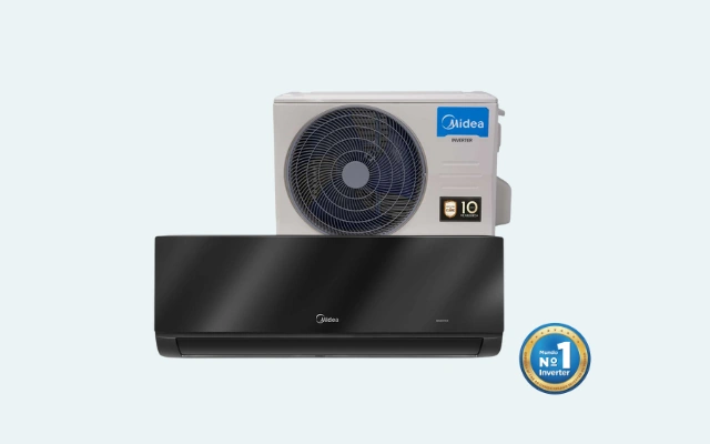 Split Hi-Wall Xtreme Save Connect Black Edition  e acessórios 1
