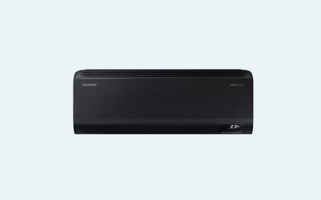 Split Hi-Wall Samsung WindFree™ Black Edition')