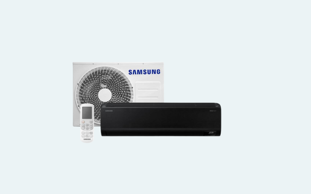 Split Hi-Wall Samsung WindFree™ Black Edition e acessórios 1
